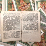 1923 Teuila Fortune Telling Cards (with Annotations) in Original Box with Instructions