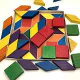 Developmental Learning Materials Large Parquetry Design Set