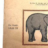 BIM the Circus Elephant, 1926 Large Paper Envelope with Great Graphics