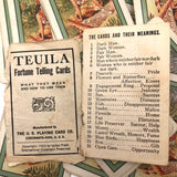 1923 Teuila Fortune Telling Cards (with Annotations) in Original Box with Instructions