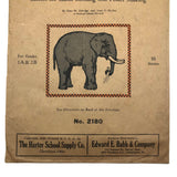 BIM the Circus Elephant, 1926 Large Paper Envelope with Great Graphics