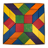 Developmental Learning Materials Large Parquetry Design Set