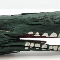 Painted Driftwood Crocodile!