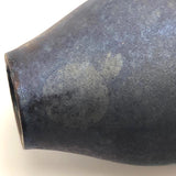 Stunning Amphora Shaped Raku Pottery Vase with Iridescent Luster Glaze