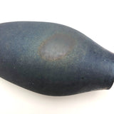 Stunning Amphora Shaped Raku Pottery Vase with Iridescent Luster Glaze