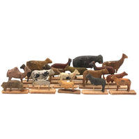 Labors of Love: Wounded and Mended Large Old Erzgebirge Animal Fleet