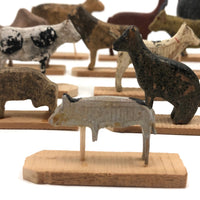 Labors of Love: Wounded and Mended Large Old Erzgebirge Animal Fleet