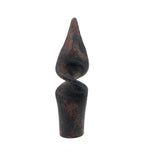 Old Iron Spiral Tip with Red Paint