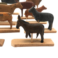 Labors of Love: Wounded and Mended Large Old Erzgebirge Animal Fleet