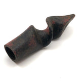 Old Iron Spiral Tip with Red Paint