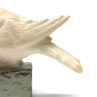 SOLD Hand-carved Alabaster Dove
