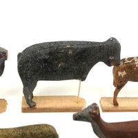 Labors of Love: Wounded and Mended Large Old Erzgebirge Animal Fleet