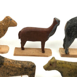 Labors of Love: Wounded and Mended Large Old Erzgebirge Animal Fleet