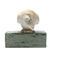 SOLD Hand-carved Alabaster Dove