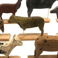 Labors of Love: Wounded and Mended Large Old Erzgebirge Animal Fleet