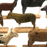 Labors of Love: Wounded and Mended Large Old Erzgebirge Animal Fleet