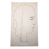 James Bone Portrait of a Girl in Profile