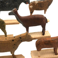 Labors of Love: Wounded and Mended Large Old Erzgebirge Animal Fleet