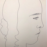 James Bone Portrait of a Girl in Profile