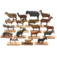 Labors of Love: Wounded and Mended Large Old Erzgebirge Animal Fleet