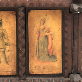 Exceptional Antique British Tramp Art Bank Box