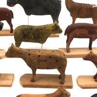 Labors of Love: Wounded and Mended Large Old Erzgebirge Animal Fleet