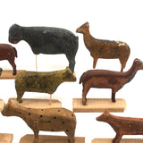 Labors of Love: Wounded and Mended Large Old Erzgebirge Animal Fleet