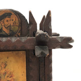 Exceptional Antique British Tramp Art Bank Box