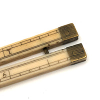 Lovely Earlyish 19th Century 6 Inch Bone Ruler