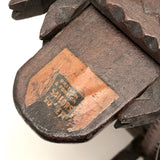 Exceptional Antique British Tramp Art Bank Box