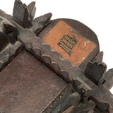 Exceptional Antique British Tramp Art Bank Box