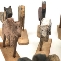 Labors of Love: Wounded and Mended Large Old Erzgebirge Animal Fleet