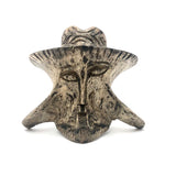 Wonderful Carved Vertebrae Head with Hat