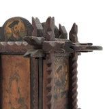 Exceptional Antique British Tramp Art Bank Box