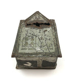 C. 1880s Much Used Antique Tin Coin Bank