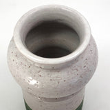 Bitossi Rosenthal Netter Mid-Century White and Green Vase