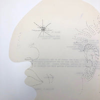 James Bone Self-Portrait With Tattooed Ear, 1991