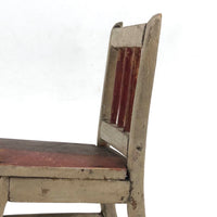 Sweet, Slightly Wonky Old Handmade Miniature Chair