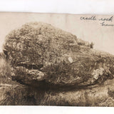 Cradle Rock, Groveland MA Real Photo Postcard