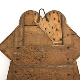 Ornate Chip Carved Antique Tramp Art Frame, 1914-16