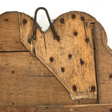 Ornate Chip Carved Antique Tramp Art Frame, 1914-16