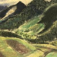 Mid-Century Pastel Brazilian Landscape by Tatiana McKinney - 1 of 2