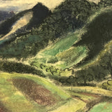 Mid-Century Pastel Brazilian Landscape by Tatiana McKinney - 1 of 2