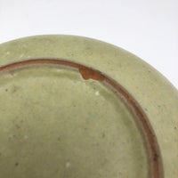 Stunning Green Art Pottery Bowl with Abstract Decoration