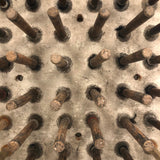 Gridded Wooden Spool Holder from Old Mill