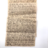 Two 1880s Blair Family  Letters and Envelopes with Scrawls and Little Drawings