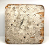 Gridded Wooden Spool Holder from Old Mill