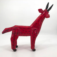 Mexican Folk Art Wooden Alebrije in the Manner of Manuel Jimenez
