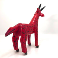 Mexican Folk Art Wooden Alebrije in the Manner of Manuel Jimenez