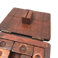 Clever and Lovely Antique Puzzle Box
